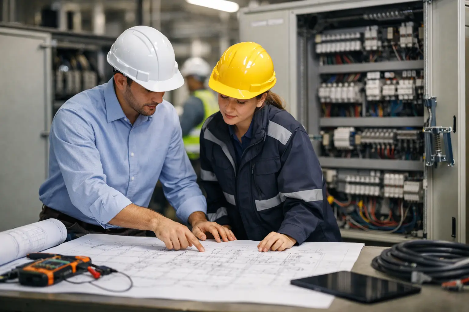 Projetos elétricos industriais JCM Controls